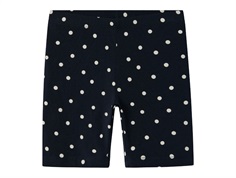 Name It bike shorts dark sapphire with dotted print  